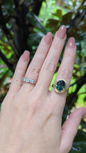 Load and play video in Gallery viewer, Vintage German green Spinel 8ct yellow gold

