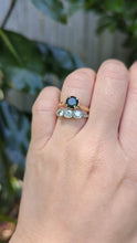 Load and play video in Gallery viewer, Qld forrest sapphire 9ct yellow gold
