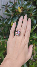 Load and play video in Gallery viewer, c1940e dusk pink tourmaline in 14ct rose gold
