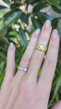 Load and play video in Gallery viewer, Authentic Andrew Grima 'Sticks &amp; Stones' ring 18ct yellow gold c1976
