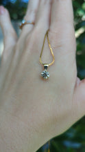 Load and play video in Gallery viewer, Champagne Harts Ranges zircon pendant in 9ct yellow gold

