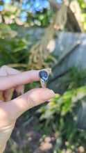 Load and play video in Gallery viewer, Vintage 1980s tanzanite silver ring
