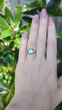 Load and play video in Gallery viewer, The Aphrodite tourmaline in c1930s rosey 9ct gold setting

