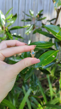 Load and play video in Gallery viewer, Early Australian parti Sapphire and diamond ring 15ct
