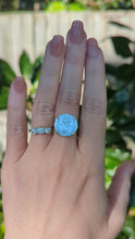 Load and play video in Gallery viewer, Vintage sterling silver Threepence &#39;Joey&#39; 1921 Ring
