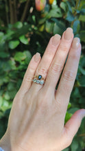 Load and play video in Gallery viewer, Textured sweet tourmaline in 9ct yellow gold
