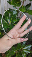 Load and play video in Gallery viewer, Vintage Silver Italian omega chain
