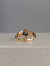 Load image into Gallery viewer, Early Australian parti Sapphire and diamond ring 15ct

