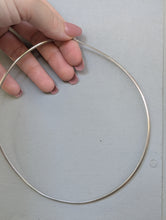 Load image into Gallery viewer, Vintage Silver Italian omega chain
