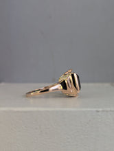 Load image into Gallery viewer, Incredible indicolite tourmaline ring c1940s 14ct

