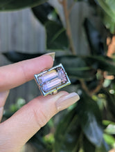 Load image into Gallery viewer, Brilliant vintage Ametrine in sterling silver ring
