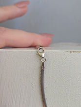 Load image into Gallery viewer, Vintage Silver Italian omega chain
