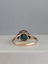 Load image into Gallery viewer, Art Deco parti sapphire 9ct gold
