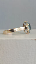 Load image into Gallery viewer, Australian Gippsland Blue Topaz 9ct yellow gold
