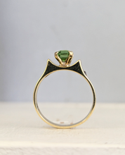 Load image into Gallery viewer, Jungle Green Tourmaline Star ✨ 9ct yellow gold

