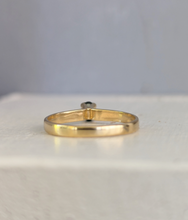 Load image into Gallery viewer, Exquisite dainty sculptural Australian green sapphire ring 9ct
