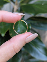 Load image into Gallery viewer, Dainty Bamboo 9ct band
