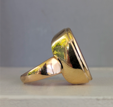 Load image into Gallery viewer, Impressive Georgian intaglio in 9ct yellow gold ring
