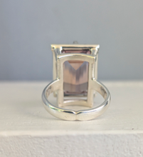 Load image into Gallery viewer, Brilliant vintage Ametrine in sterling silver ring
