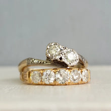 Load image into Gallery viewer, Art Deco Diamond Toi et Moi Ring
