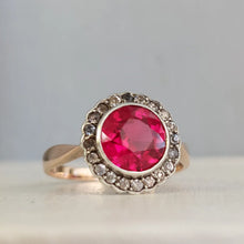 Load image into Gallery viewer, Victorian ruby ring 9ct gold
