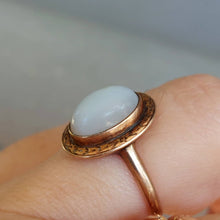 Load image into Gallery viewer, Victorian agate set in 9ct rose gold
